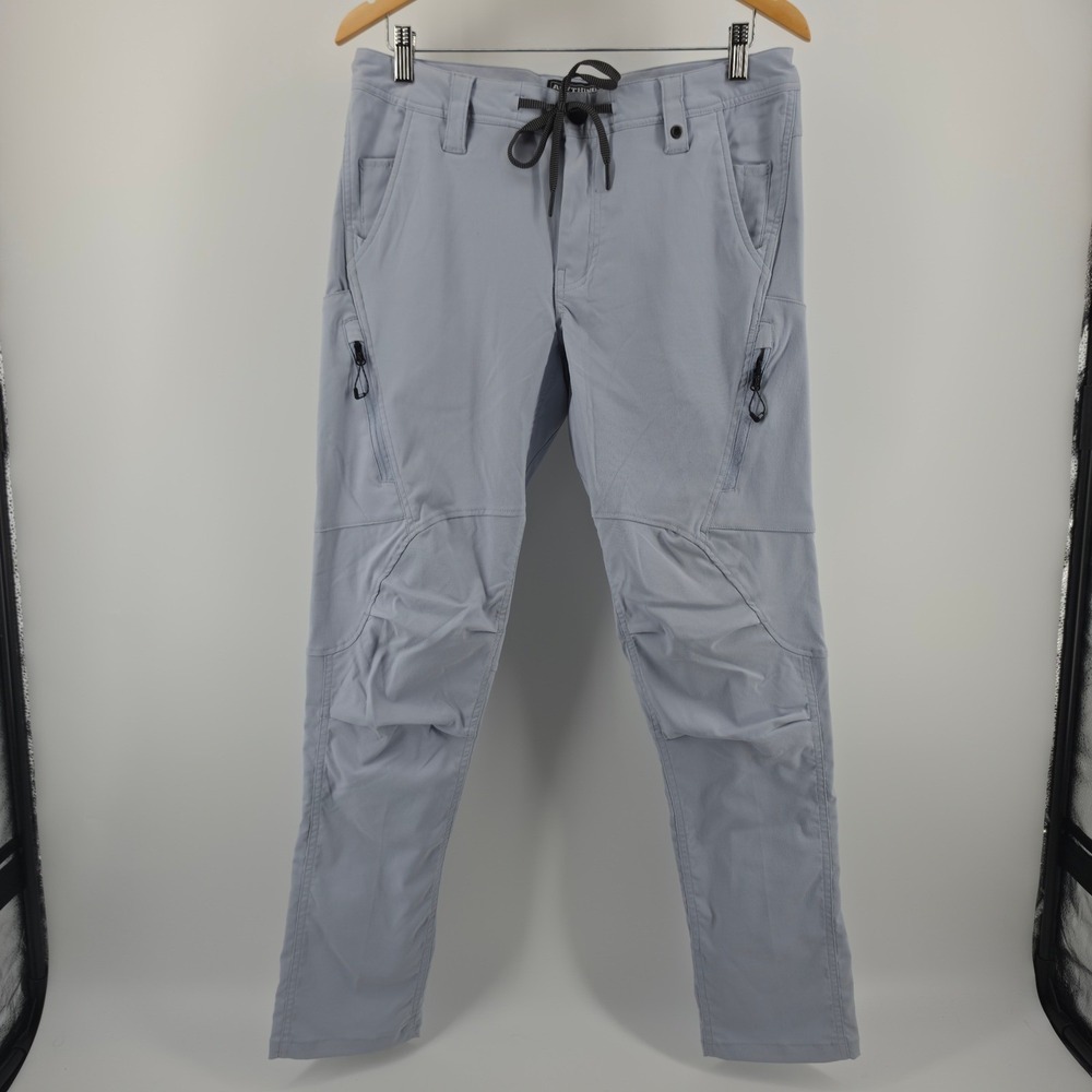 686 Anything Cargo Pants Slim Fit Mens 32x32 Gray Technical Stretch KCRGNS14
